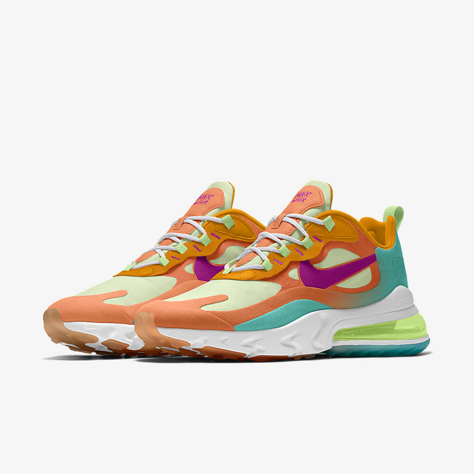 Air max fashion 270 react yellow